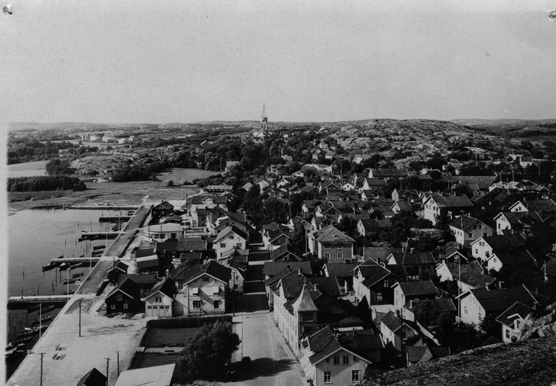 Utsikt från Stöberget ca 1940.